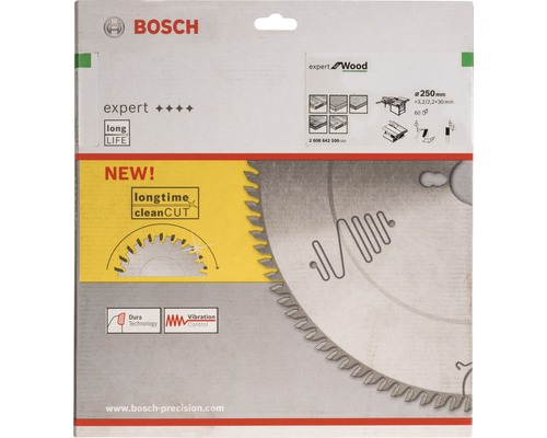 Bosch Expert Wood Sägeblattverpackung, Durchmesser 250 mm