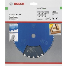 Bosch Expert Wood Kreissägeblatt, Durchmesser 165 Millimeter