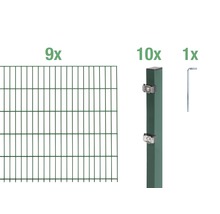 Doppelstabmatten-Set ALBERTS 6/5/6 1800 x 120 cm grün-thumb-0