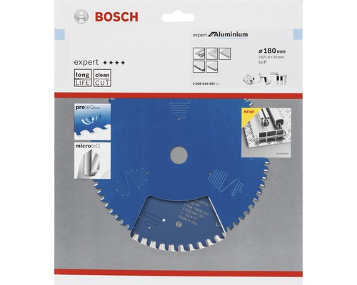 Bosch Expert Aluminium Sägeblatt, Durchmesser 180 Millimeter