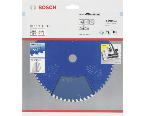 Bosch Expert Aluminium Sägeblatt mit 200 Millimeter Durchmesser