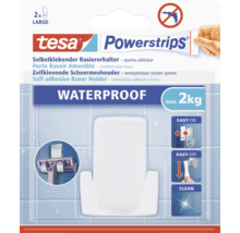 Tesa Powerstrips Rasiererhalter, selbstklebend und wasserfest
