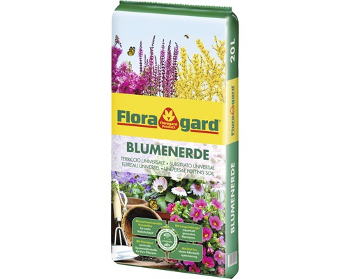 Floragard Blumenerde, 20 Liter Sack