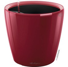Blumentopf Lechuza Classico LS Ø 28 x H 26 cm rot inkl. Erdbewässerungsystem Pflanzeinsatz Substrat Wasserstandsanzeiger