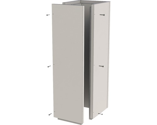 Furado F Schachtelement 1000mm lose/verschraubt I24x24cm A34x34cm Schrankbausatz zur Selbstmontage mit Schrauben
