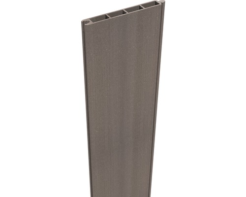 Einzelprofil GroJa Flex 180 x 15 cm terra Terrassendiele aus WPC mit Hohlkammerprofil