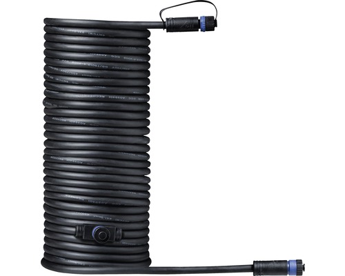 Paulmann Plug & Shine Kabel IP68 1in-2out schwarz 10 m 24V