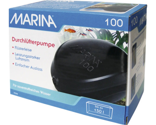 Aquarium Luftpumpe LUNEKUCK Sauerstoffpumpe Aquarium sehr leise Aquarium  Pumpe Niedriger < 35dB 1W Aquarium Air Pump Aquarium Belüftung Ausströmer  Oxygen Pumpe für Aquarium bis zu 50L - 450ml/min : : Haustier