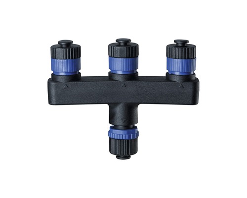 Paulmann Plug & Shine 3-fach Verteiler IP68 schwarz 24V Paulmann Plug & Shine 3-fach Verteiler IP68 schwarz 24V