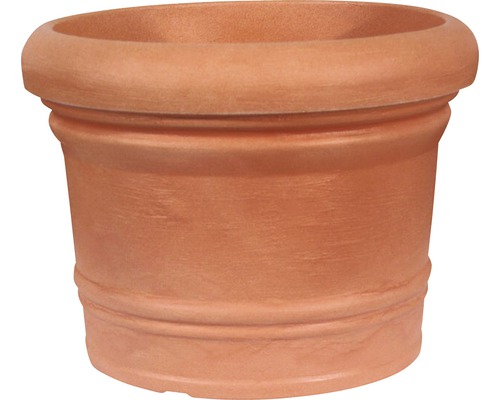 Pflanztopf geli HORNBACH Kunststoff 26 terracotta Palermo H | Ø cm 35