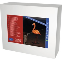 LED Leuchtfigur Konstsmide Flamingo außen und innen 45x65x16 cm bernstein-thumb-2