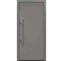 Haustür EcoStar ISOPRO Secur IPS 010 1100 x 2100 mm Links RAL 9007 graualuminium matt inkl. Beschlag-Set,Edelstahl Stangengriff,Sicherheitsprofilzylinder mit 5 Schlüsseln-thumb-0