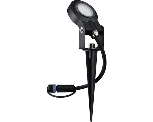 Paulmann Plug & Shine LED Einzelspot IP67 6W 270 lm 3000 K Sting anthrazit 230/24 V