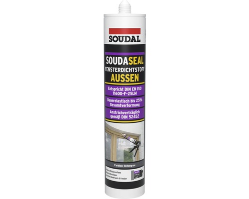 Soudal Soudaseal Fensterdichtstoff aussen Betongrau 290 ml