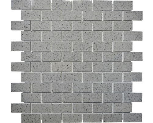 Kunstharzmosaik XCM ASMB3 32,5x30 cm grau