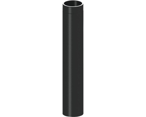 Jeremias Iso-Line Längenelement mit 15 mm Isolierung 1000 mm Ø150 mm schwarz