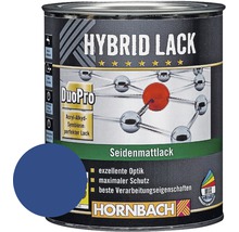 HORNBACH Buntlack Hybridlack Möbellack seidenmatt RAL 5010 enzianblau 750 ml-thumb-0