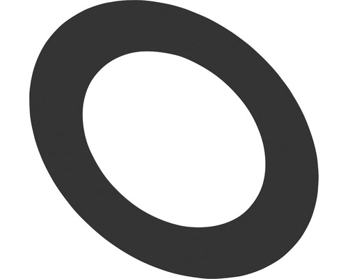 Wandrosette Jeremias Iso-Line 55mm Ø150mm schwarz für doppelwandiges Abgasrohr Dichtungsscheibe