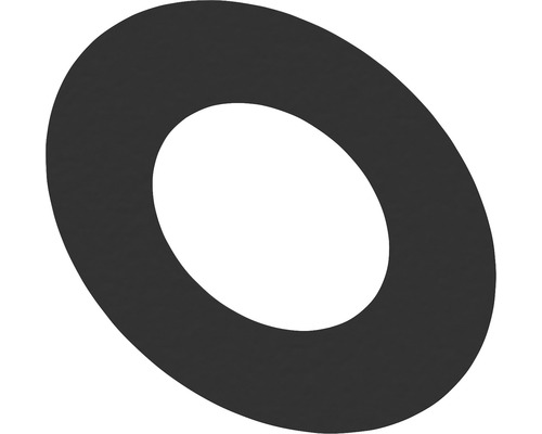Wandrosette Jeremias Iso-Line 85mm Ø150mm schwarz für doppelwandiges Abgasrohr Scheibe