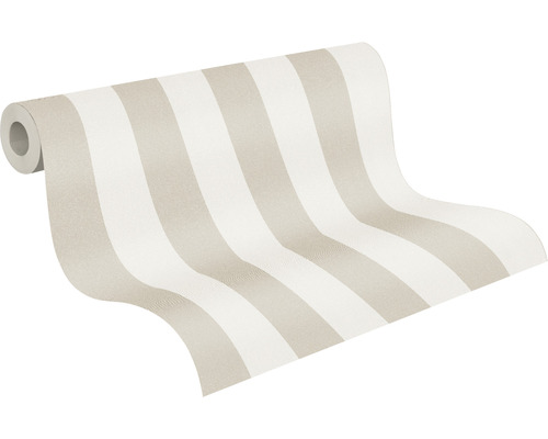 Tapetenrolle mit Streifenmuster
