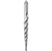 Dekorativer Wasserhahn aus Metall mit spiralförmigem Design