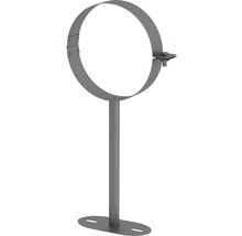 Jeremias Iso-Line Wandhalter bis 250mm für Ø150 (180)mm Isoliertes Rohr grau