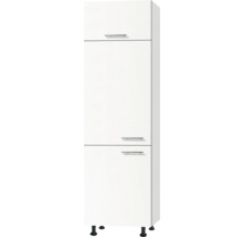 Kühlumbauschrank für 88er Einbaukühlschrank Optifit Bengt932 BxTxH 60 x 58,4 x 211,8 cm Frontfarbe weiß matt Korpusfarbe weiß-thumb-0