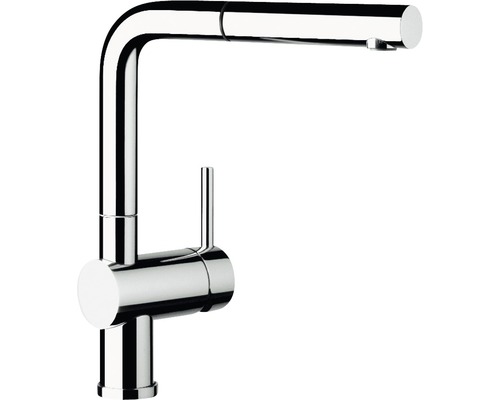 Niederdruckarmatur mit Handbrause Blanco Linus-S chrom glänzend 512200 Niederdruckarmatur mit Handbrause Blanco Linus-S chrom glänzend 512200