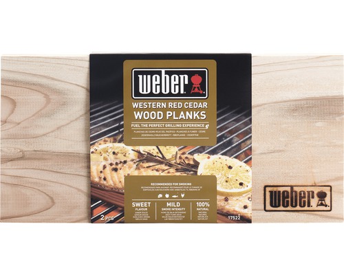 Weber Western Red Cedar Holzplanken für Grillen