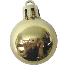 Goldene Weihnachtskugel