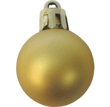Goldene Weihnachtskugel