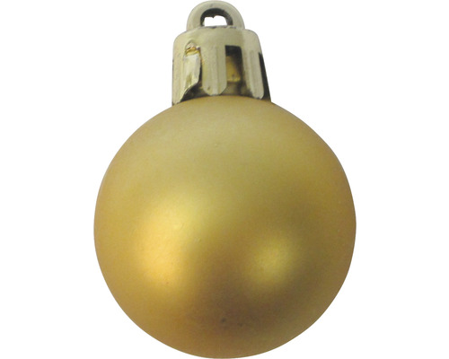 Goldene Weihnachtskugel