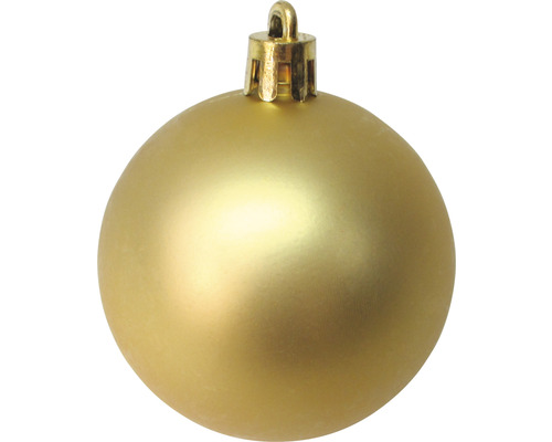 Goldene Christbaumkugel zur Dekoration