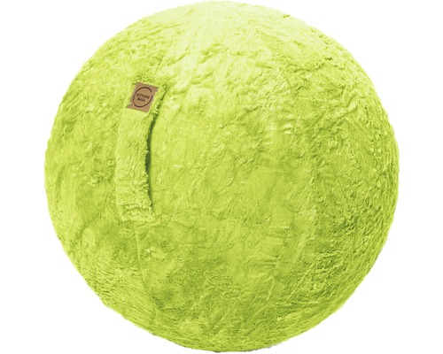 Sitzball Gymnastikball Sitting Ball zum aufpumpen Fluffy grün Ø 65 cm