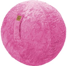 Sitzball Gymnastikball Sitting Ball zum aufpumpen Fluffy pink Ø 65 cm-thumb-0