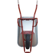 CAPITO Profi Tiefmuldenkarre EUROCAR 100 Liter Tiefmulde, Lufträder mit Blockprofil und Stahlfelge inkl. ergonomische Buchenholzgriffe-thumb-4 CAPITO Profi Tiefmuldenkarre EUROCAR 100 Liter Tiefmulde, Lufträder mit Blockprofil und Stahlfelge inkl. ergonomische Buchenholzgriffe-thumb-4