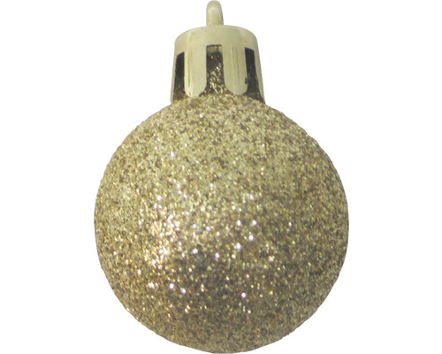 Christbaumkugel mit Glitzer