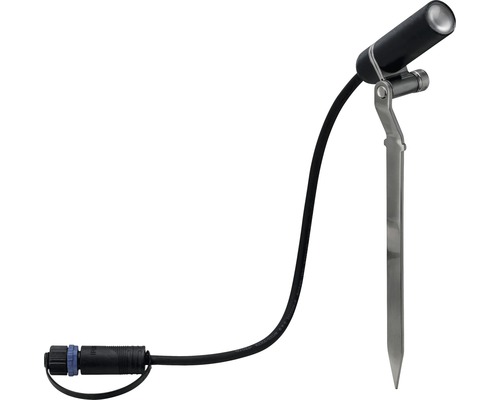 Gartenstrahler mit Erdspieß und Kabel