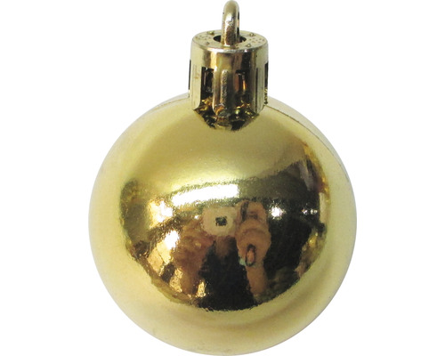 Goldene Christbaumkugel