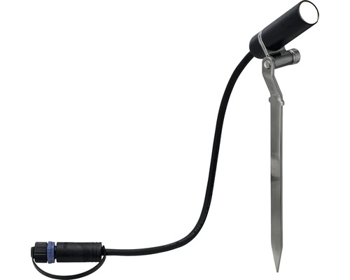 Gartenstrahler mit Erdspieß und Anschlusskabel