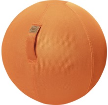 Sitzball Gymnastikball Sitting Ball zum aufpumpen Mesh orange Ø 65 cm-thumb-0
