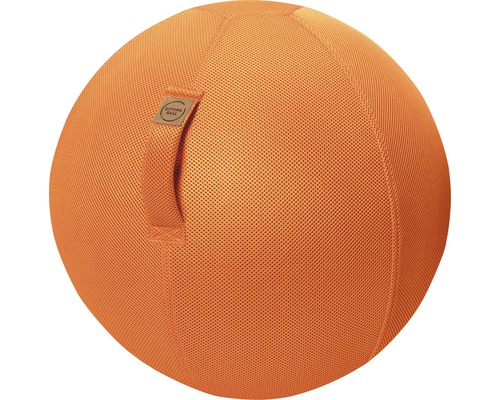 Sitzball Gymnastikball Sitting Ball zum aufpumpen Mesh orange Ø 65 cm-0