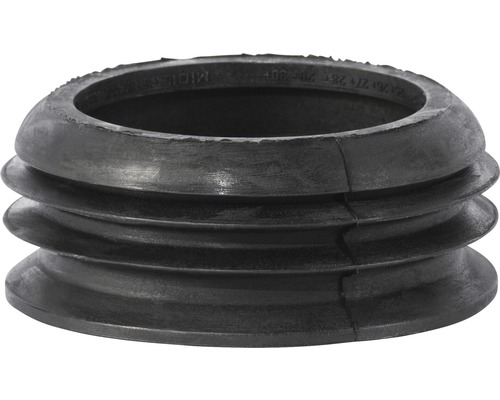 HT-GA Manschette an Gussrohr DN 75 mm Toilettenmanschette aus Gummi mit Dichtung