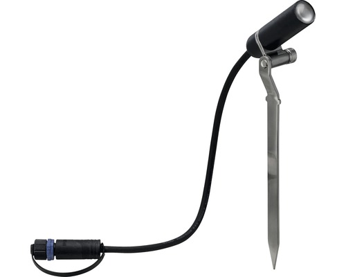 Gartenstrahler mit Erdspieß und Kabel