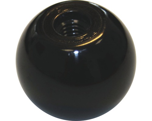 Runder Bediengriff aus Kunststoff mit Gewinde