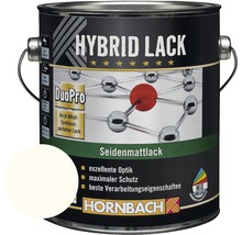 HORNBACH Buntlack Hybridlack Möbellack seidenmatt RAL 9010 reinweiß 2 l