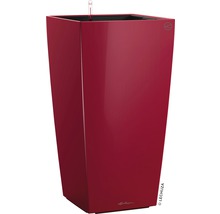 Pflanzvase Lechuza Cubico 40 Komplettset H 75 cm rot inkl. Erdbewässerungsystem Pflanzeinsatz Substrat Wasserstandsanzeiger
