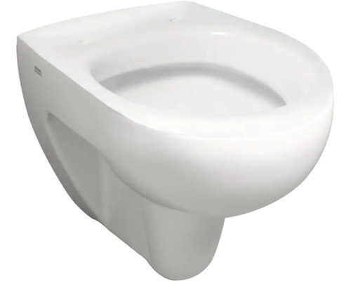 Wand-WC GEBERIT Renova Tiefspüler mit Spülrand weiß KeraTect® Spezialglasur ohne WC-Sitz 203040600