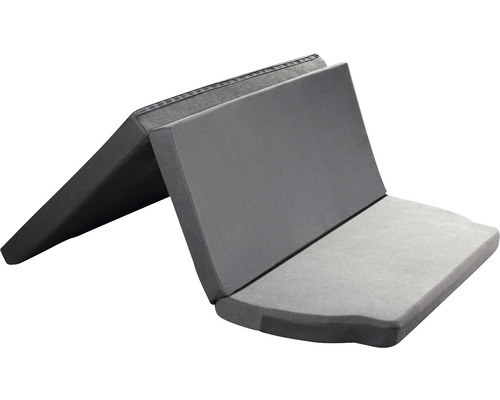 Graue Klappmatratze für drinnen