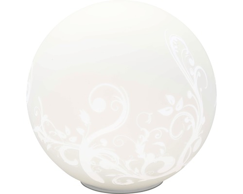 Dekorative Kugelleuchte mit floralem Muster